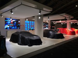 Stand voor Landrover Jaguar